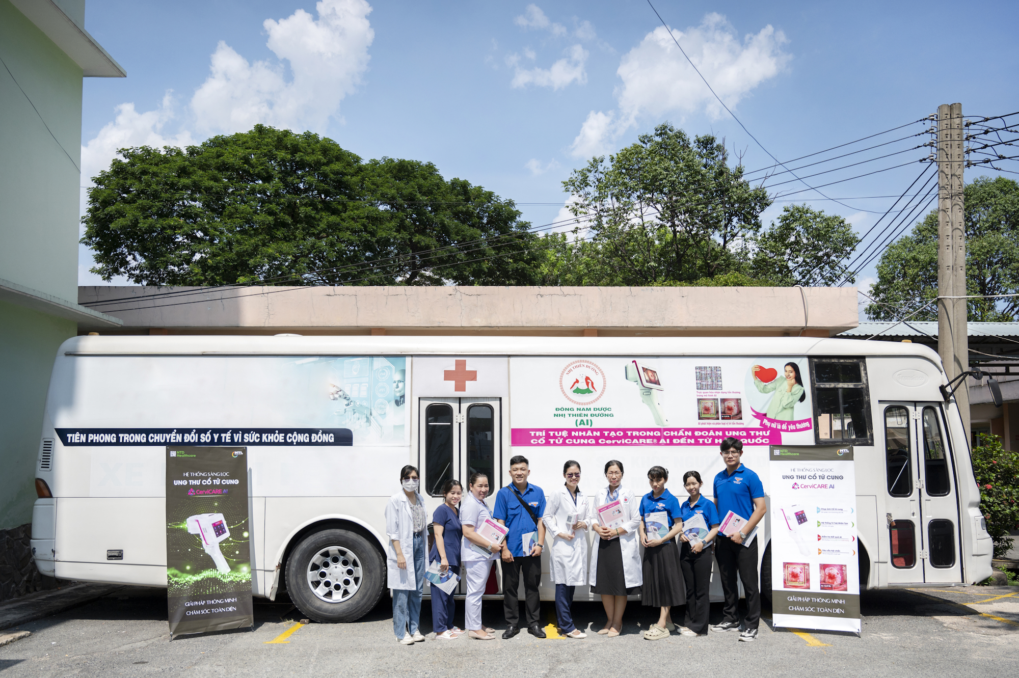 Ứng dụng CerviCare AI vào tầm soát miễn phí ung thư cổ tử cung cho 300 nữ công nhân tại Bình Dương